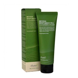 Benton Deep Green Tea Cleansing Foam 120g