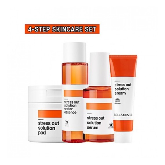 Stress Out 4-Step Skincare Set